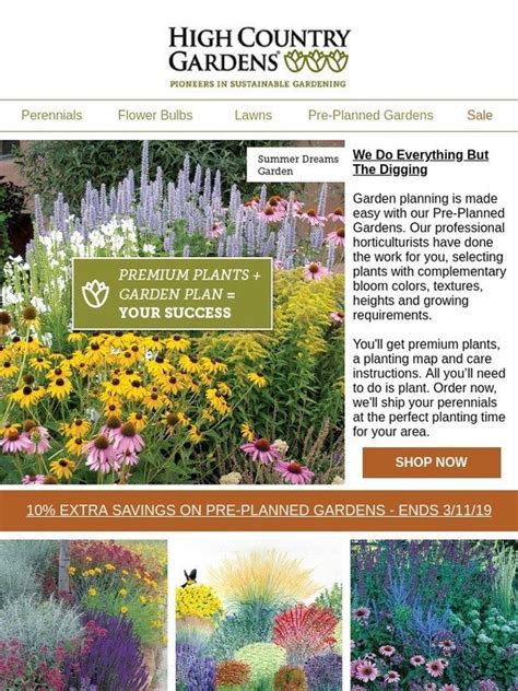 highcountrygardens.com|high country gardens orders.